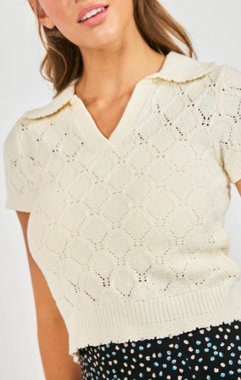 Sadie Josephine Polo Sweater