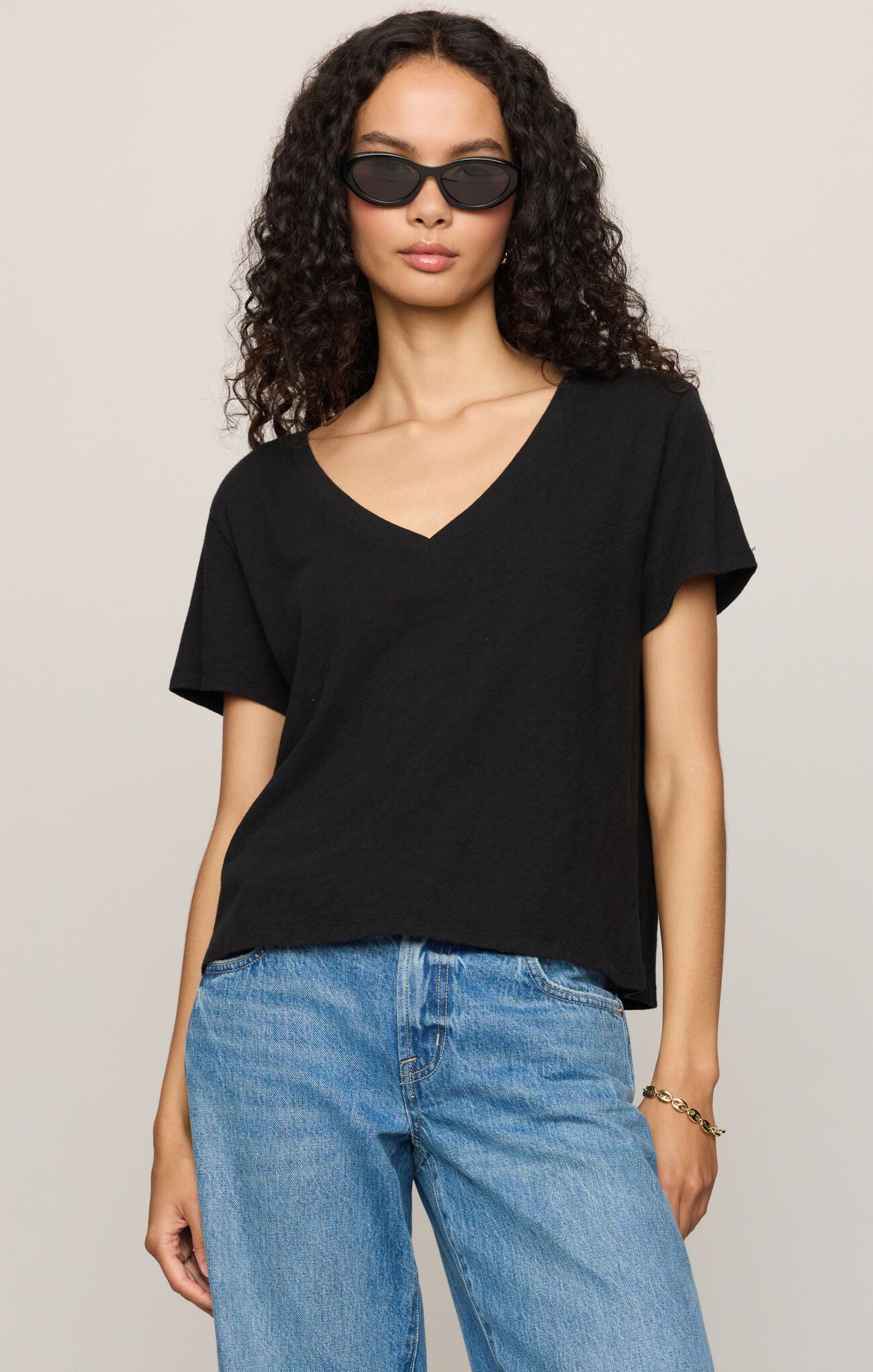 Z Supply Nomad Slub V-Neck Tee