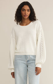 Z Supply Whitney Crochet Sweater