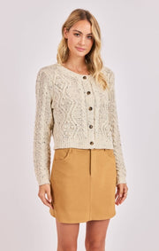 Sadie & Sage Cable Knit Cardigan