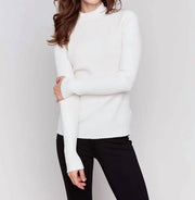Basic Ribbed Knit Sweater