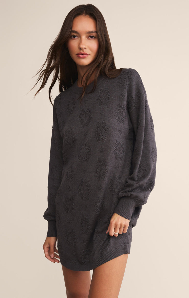 z supply knit dress Z Supply Ibiza Stripe Crochet Sweater Dress