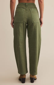 Olive Twil Pants