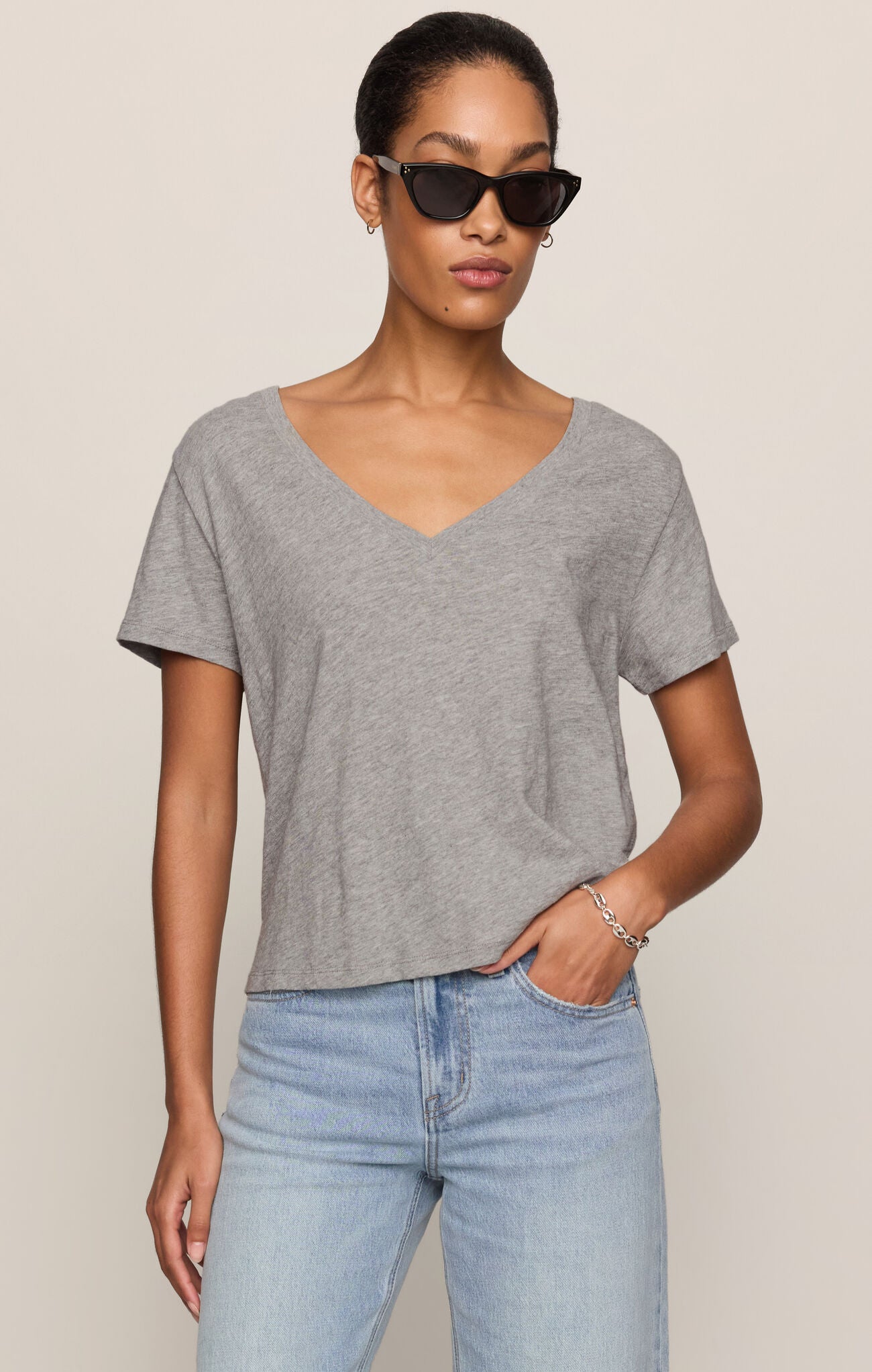 Z Supply Nomad Slub V-Neck Tee