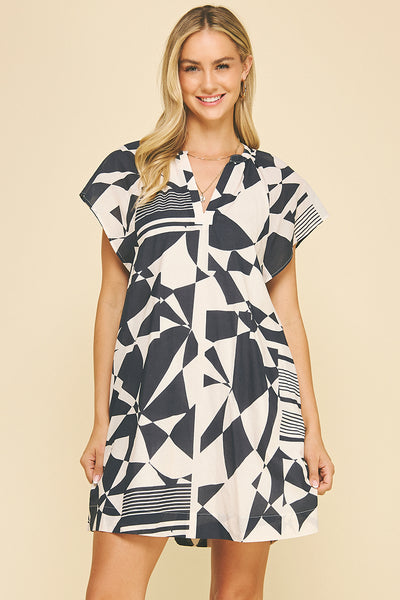 Pinch DAKOTA GEO DRESS