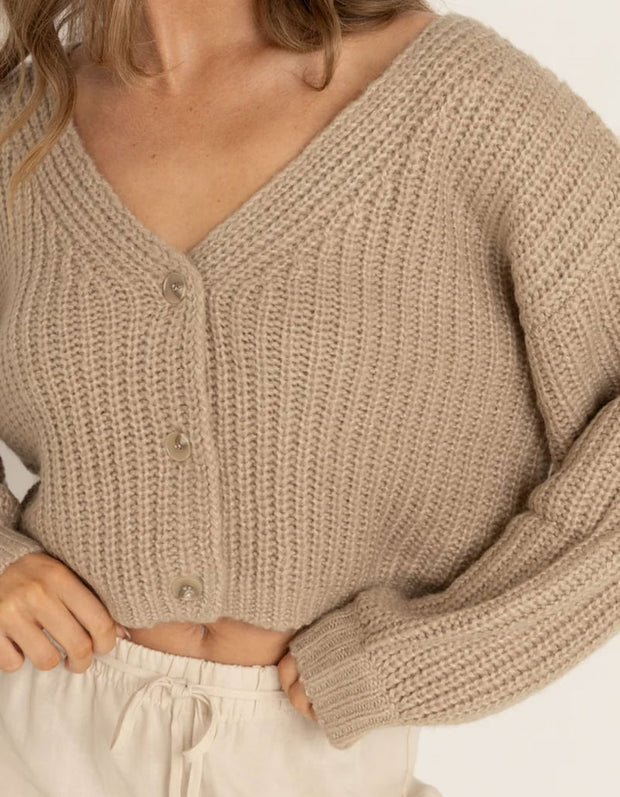 EADIE OVERSIZED KNIT CARDIGAN