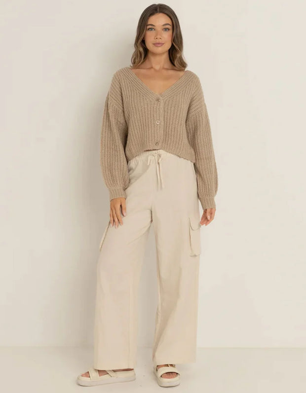 EADIE OVERSIZED KNIT CARDIGAN