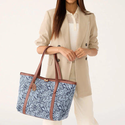 HATHAWAY TOTE - DAHILA DREAMS