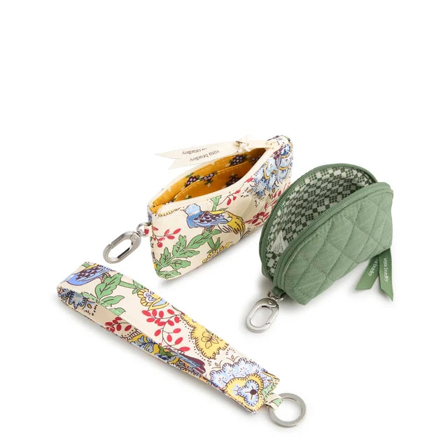 Vera Bradley Dual Pouch Wide Wristlet