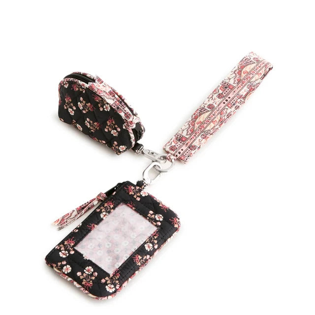 Vera Bradley Dual Pouch Wide Wristlet