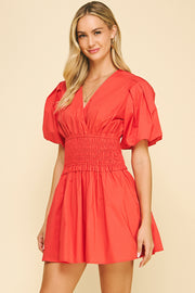 AINSLEY POPPY DRESS