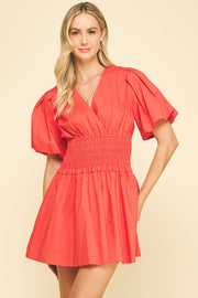 AINSLEY POPPY DRESS