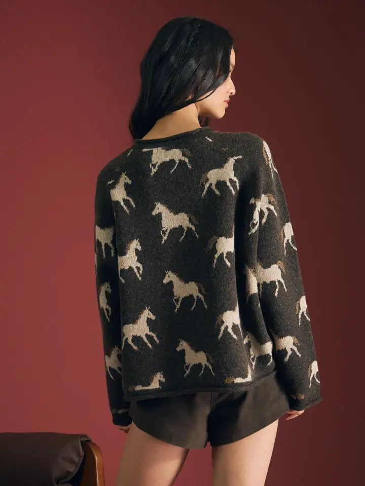 On The Ranch Pullover Sweater