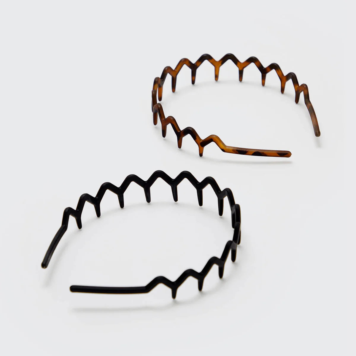 Recycled Plastic Zig Zag Headband 2pc