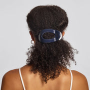 Blue Orchid Flat Cloud Clip - Large