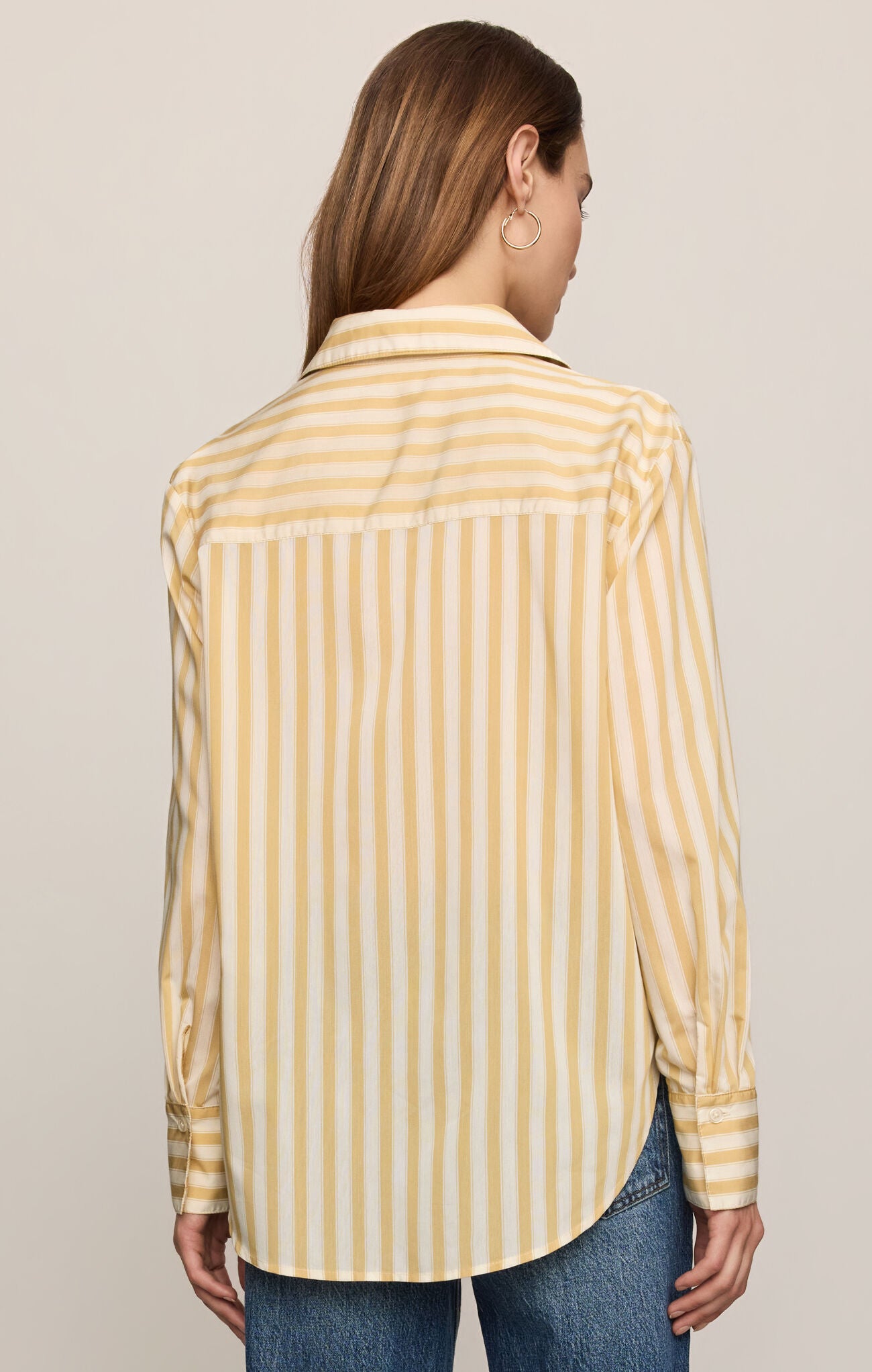 Golden Haven Button Top