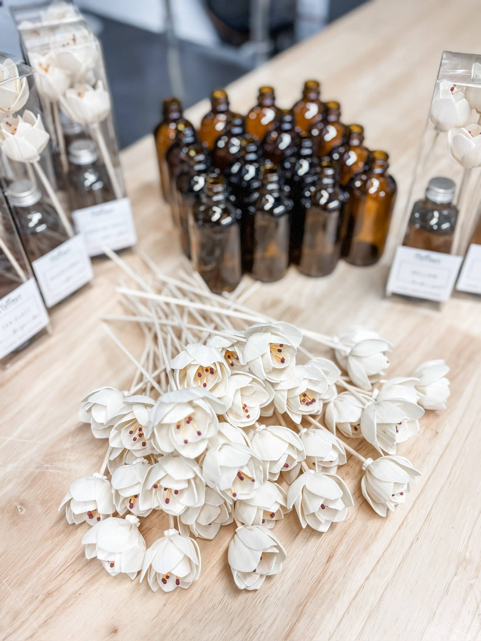 Cashmere Floral Reed Diffuser | Long-Lasting Scent | Clean & Flameless Fragrance