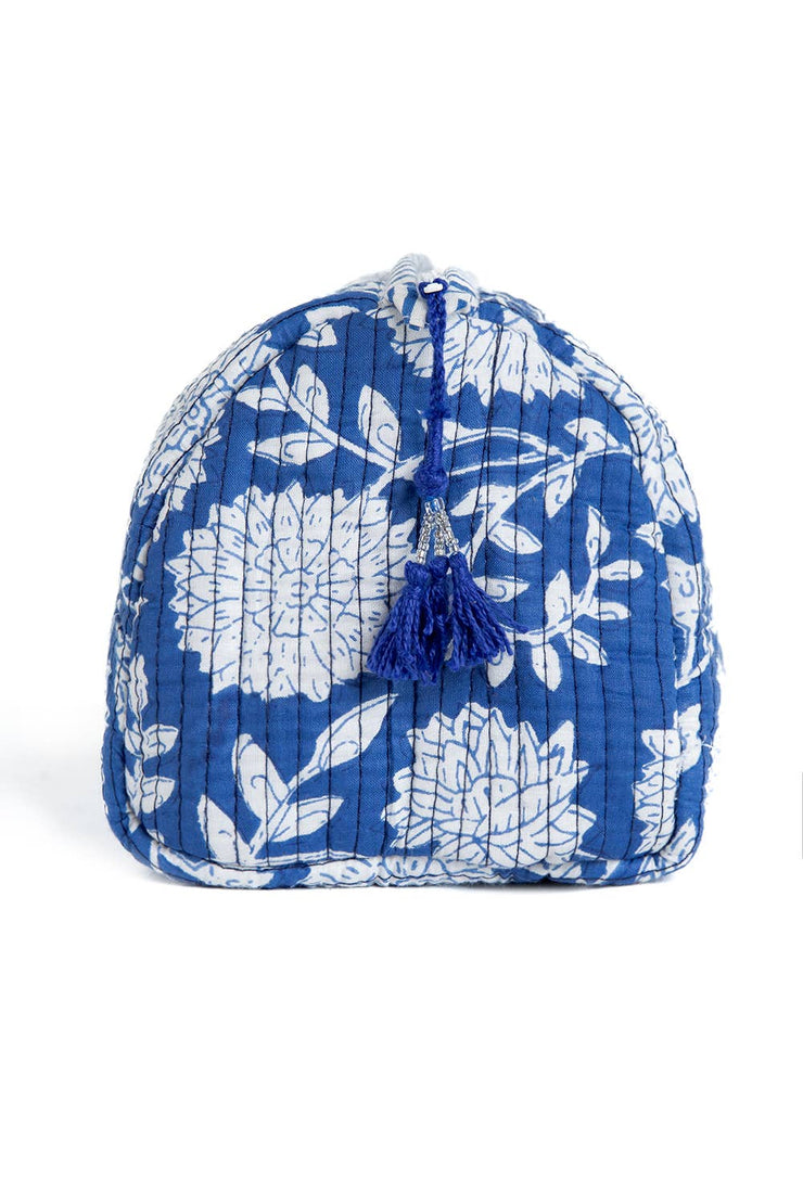 Quilted Makeup/Toiletry Bag