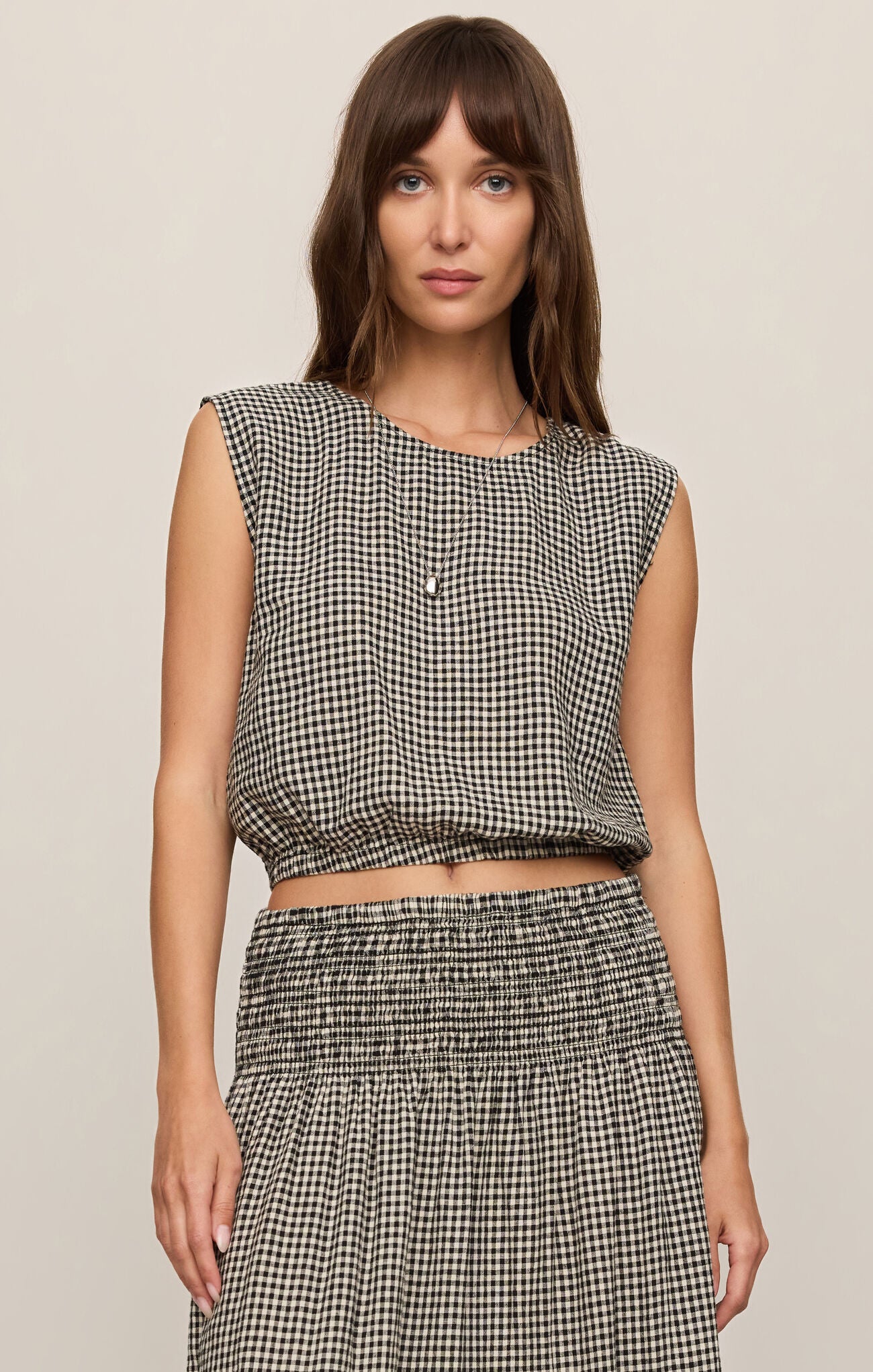 Merit Gingham Top by Z Supply