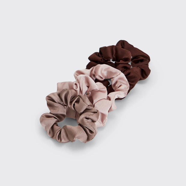 THE SATIN SCRUNCHIE 5 PK