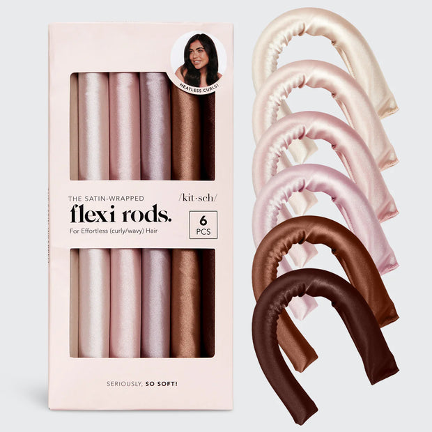 FLEXI RODS SATIN- 6 PACK