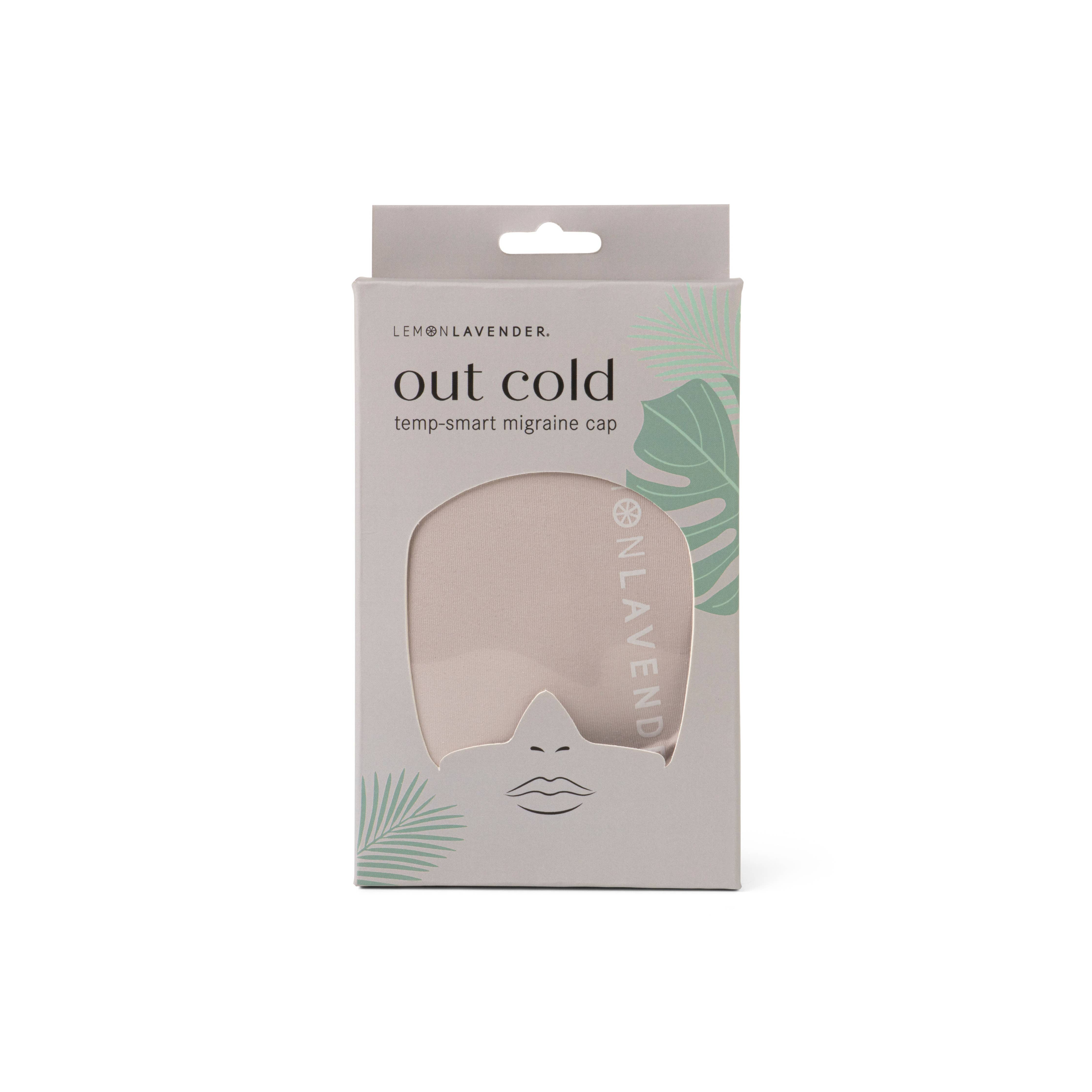 Lemon Lavender Out Cold Temp-Smart Migraine Cap
