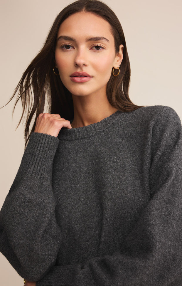 Cirrus Cozy Charcoal Sweater