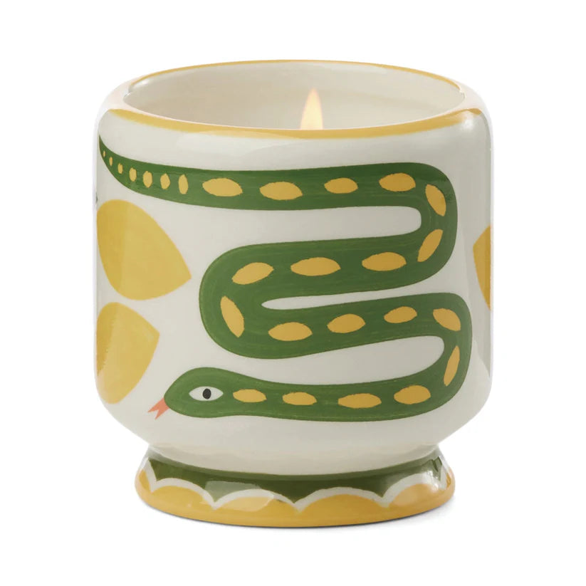 Paddywax Adopo 8 oz Handpainted Candle