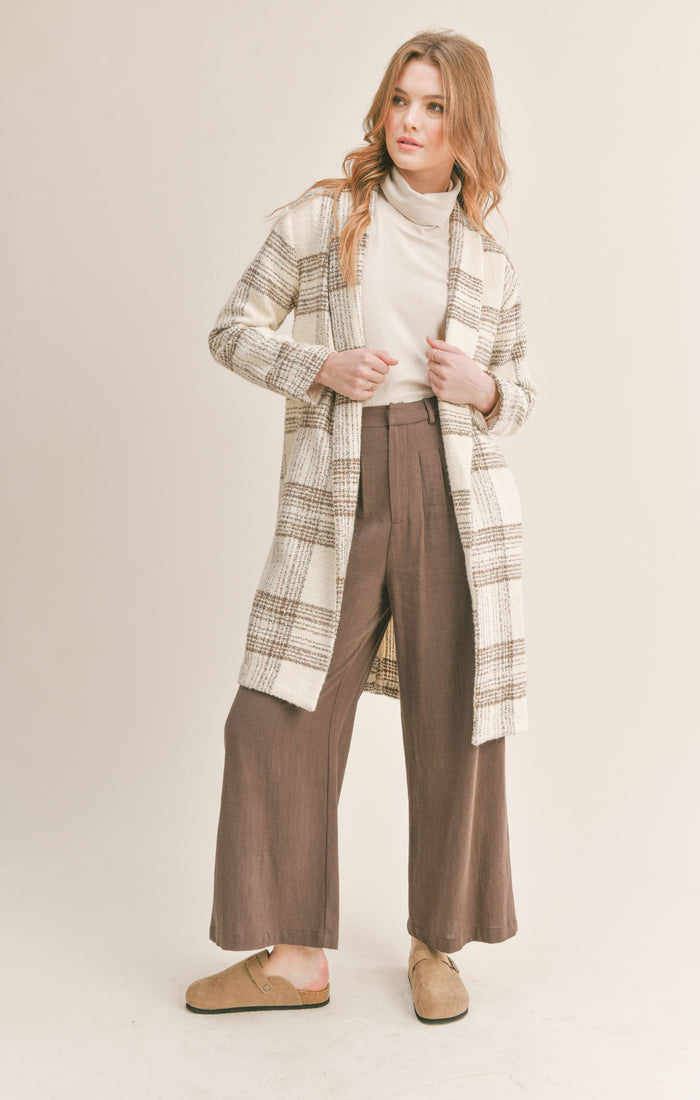 MORNING STROLL PLAID JACKET