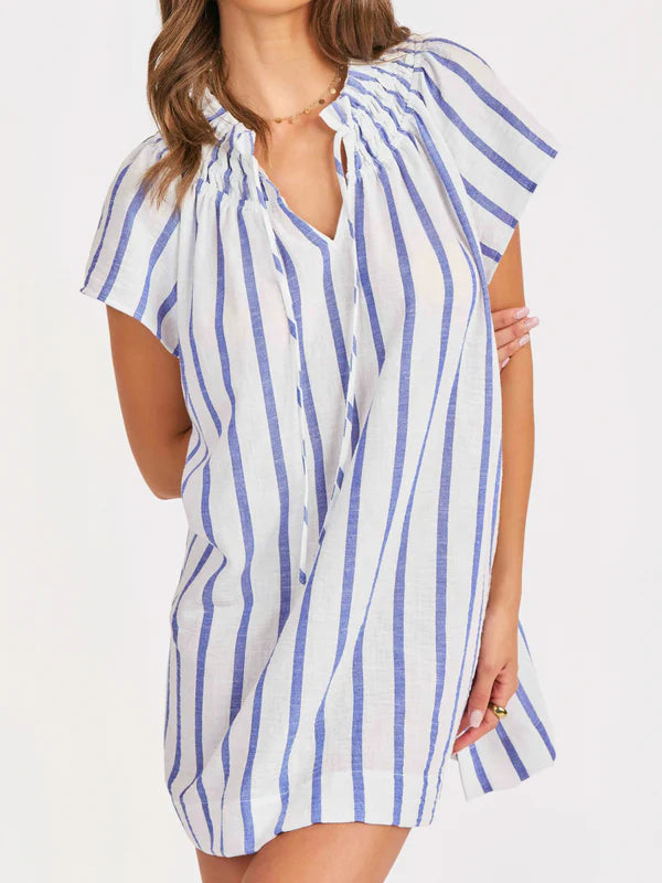 Sadie & Sage Daytrip Stripe Mini Dress