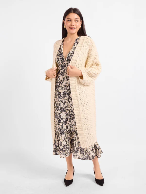 Iggy Handknit Open Cardigan