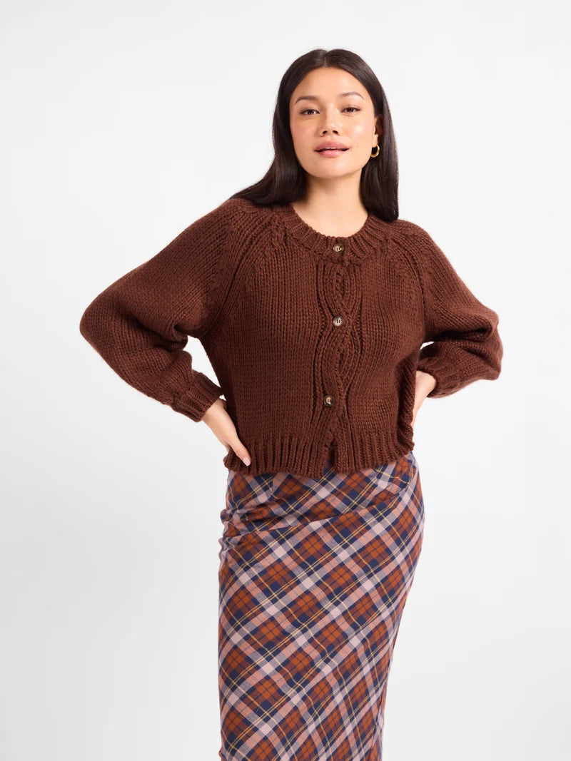 Dance More Buttoned Cardigan