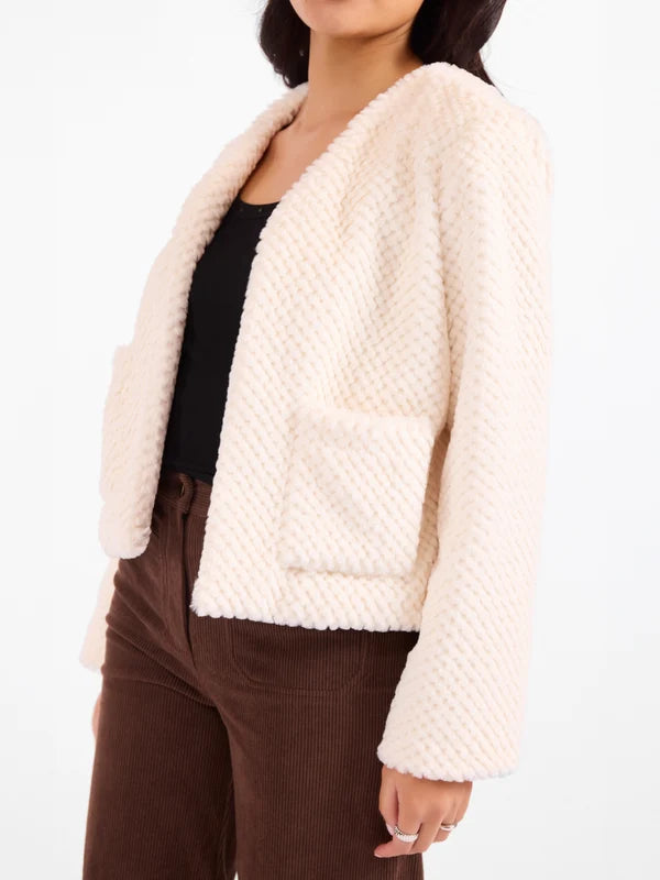 So So Soft Faux Fur Jacket