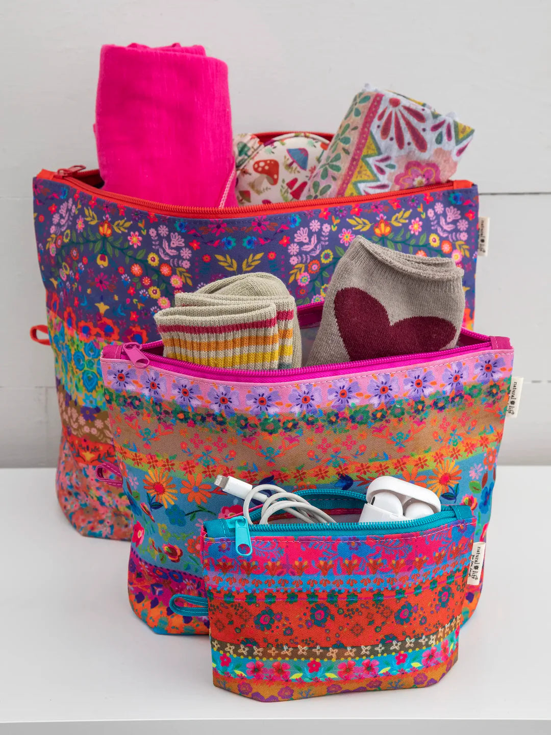 Natural Life Everything Pouches-Set of 3