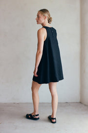 Novella Mini Linen Dress