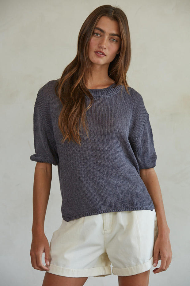 LEONA S/S SWEATER