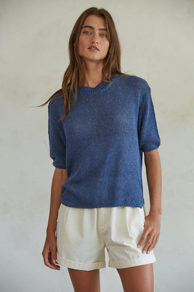 LEONA S/S SWEATER