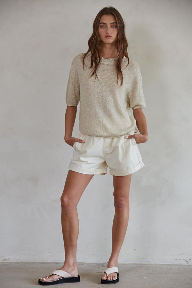 LEONA S/S SWEATER