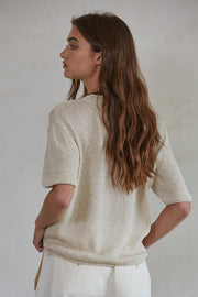 LEONA S/S SWEATER