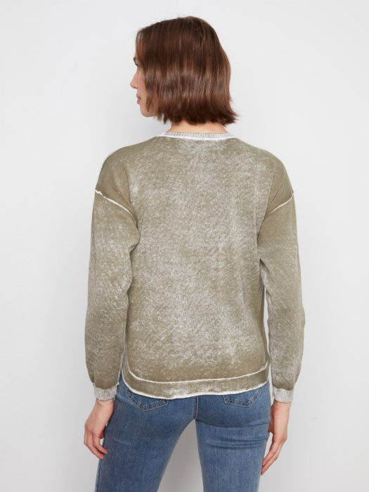 Cotton Crew Neck Sweater