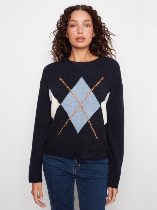 Argyle Prep School Sweater
