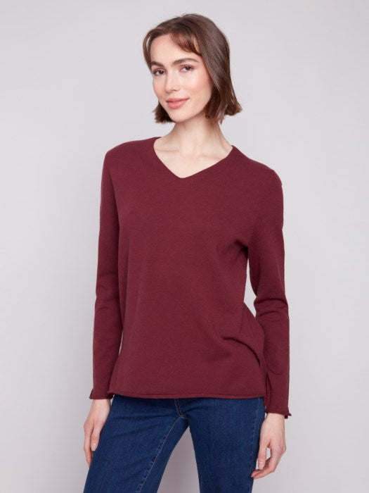 Everyday Vee Sweater