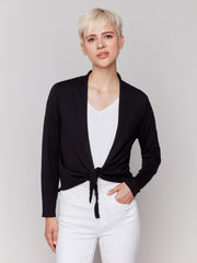 TIE FRONT BOLERO