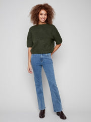 Alexis Elbow Sleeves Sweater