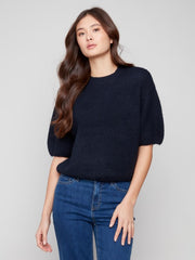 Alexis Elbow Sleeves Sweater
