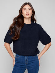 Alexis Elbow Sleeves Sweater