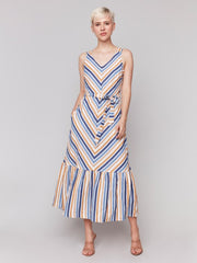 Charlie B Striped Maxi Dress