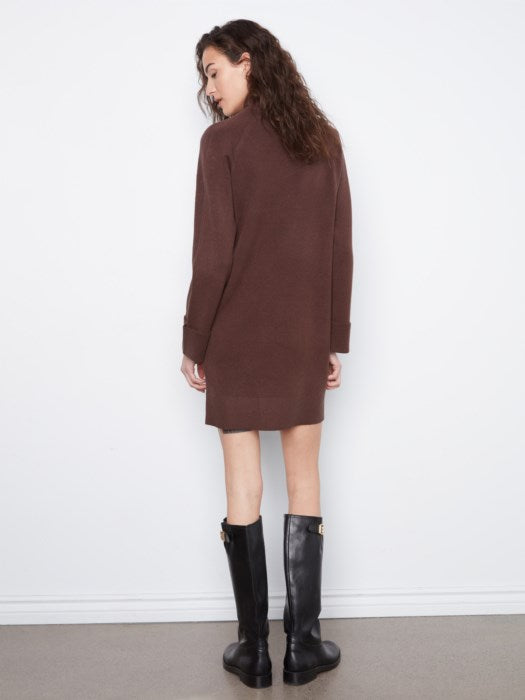 Mockneck Sweater Dress