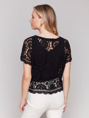 Charlie B Crochet Bolero Josie Top