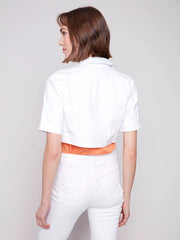 Charlie B Cropped Denim Jacket